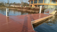 Marina Aluminum Alloy Floating Dock Walkway Gangway 0.2mm - 15mm Customized