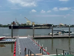 โลหะอลูมิเนียม 6061 T6 ท่าเรือลอย ท่าเรือลอย