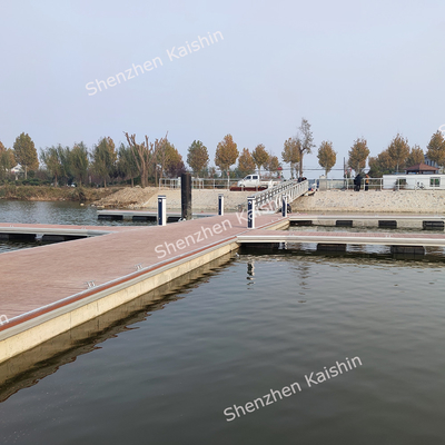 Long-Lasting Aluminum Floating Pontoon Platform For Eco-Friendly Marina Docking Solutions