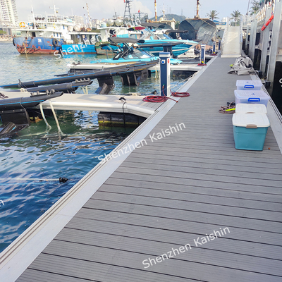 Long-Lasting Aluminum Floating Pontoon Platform For Eco-Friendly Marina Docking Solutions