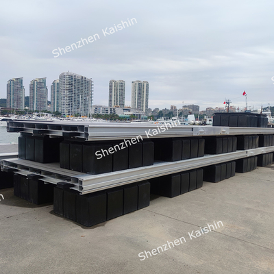 Long-Lasting Aluminum Floating Pontoon Platform For Eco-Friendly Marina Docking Solutions
