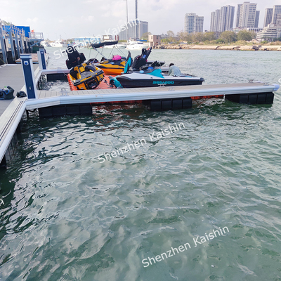 Anodised 6061 Aluminum Floating Pontoon Marinas Floating Docks And Piers