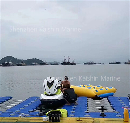 Eco-Friendly Modular Floating Dock Provides Stable Platform For Marina Jet Ski Floating Pontoon