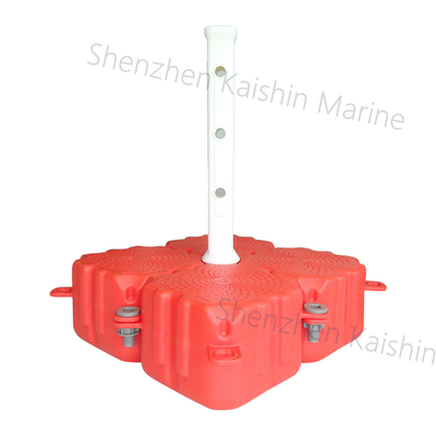 High Durability HDPE Floating Dock Cube 500x500x400 Mm / 1000x500x400 Mm Size