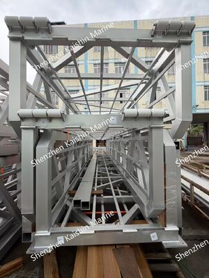 Marine Aluminum Gangway with 400kgs/sqm Loading Capacity, 15-20 Years Lifespan, and Anti-Slip Decking for Floating Dock