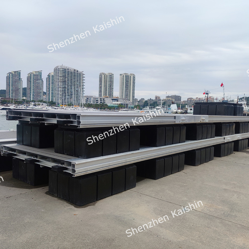 Long-Lasting Aluminum Floating Pontoon Platform For Eco-Friendly Marina Docking Solutions