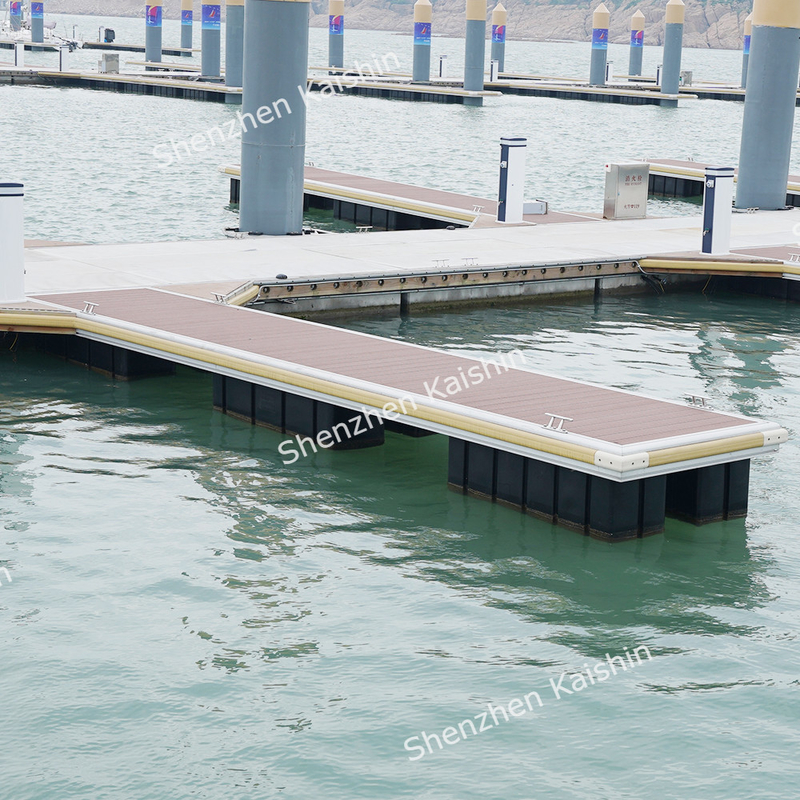 6061 T6 Aluminum Floating Pontoon Boat Docks With Floats