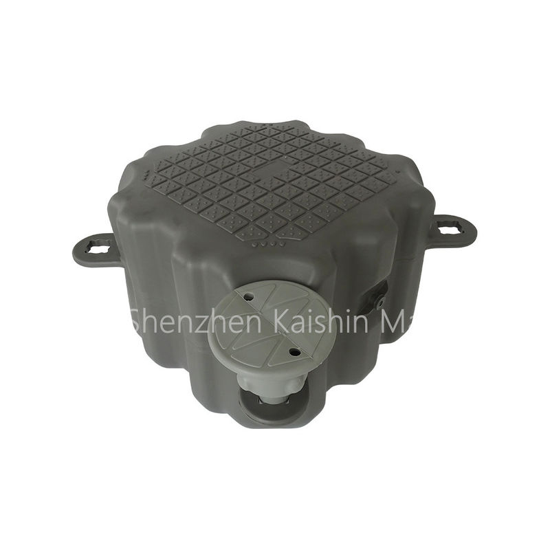 Modular Floating Dock with 350 Kg Per Square Meter Load Capacity, Non-slip Surface, and UV Stabilized for Marine Pontoon