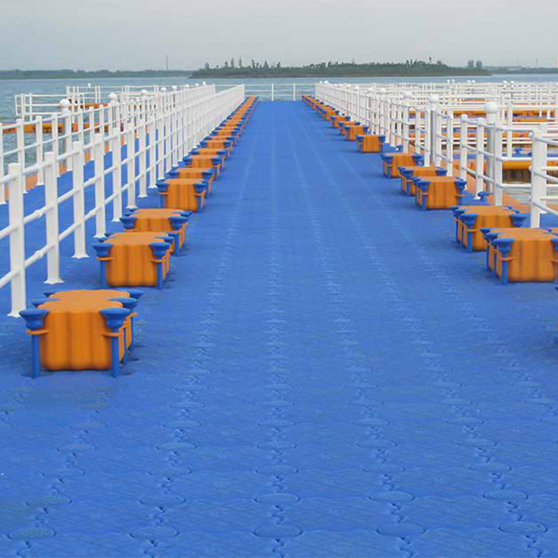 Removable Modular Floating Pontoon Low Maintenance HDPE Plastic And EPS Foam