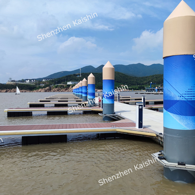 ท่าเรืออะลูมิเนียมแบบลอยน้ำแบบกำหนดเองสำหรับโครงการท่าเรือสำหรับงานหนัก