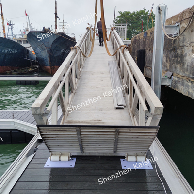 ทางเดินเรืออะลูมิเนียมสำหรับท่าเรือลอย เรือ และเรือยอชท์