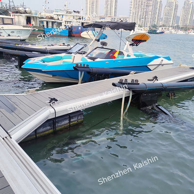 อุปกรณ์ทางทะเล Finger Dock Finger Pontoon Floating Fishing Piers
