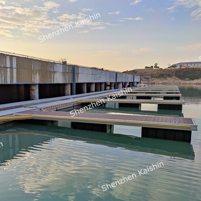 ทะเลทะเล พลอยนิ้ว dock อลูมิเนียม พลอย Pontoon สําหรับเรือเย็คต์ พลอยเรือ Platform
