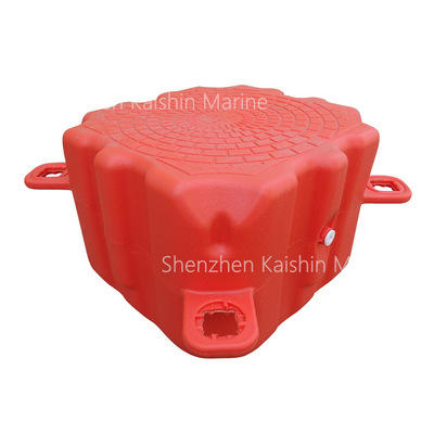 HDPE Marine Modular Floating Pontoon Jet Ski Floating Dock สําหรับการใช้ในเรือ