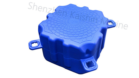 HDPE โปรแกรมพลอยพกพา พลาสติกพลาสติกพลอย Dock Cubes With 350 Kg/square Meter Floyability