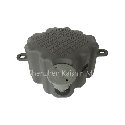 UV สตบาย HDPE โมดูลารีฟวอลติ้ง ดอกคิวบัสกับการประกอบที่ไม่มีเครื่องมือและความทนทานต่อการกัดกร่อน