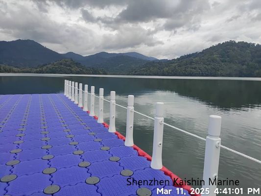ทุ่นลอย HDPE สำหรับท่าเรือแบบโมดูลาร์ พร้อมการป้องกัน UV และทนต่อการกัดกร่อน ประกอบง่ายโดยไม่ต้องใช้เครื่องมือ