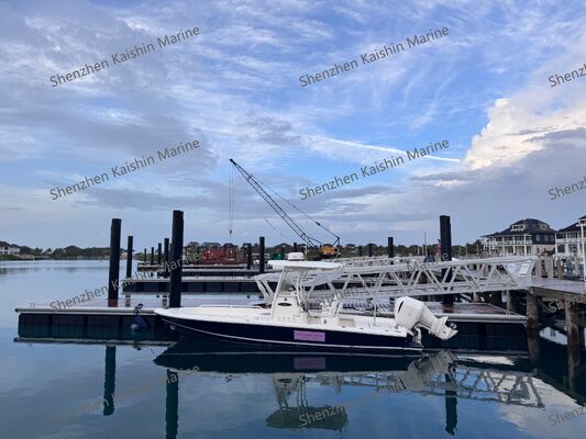ท่าเรือลอยน้ำอะลูมิเนียมเกรดมารีนสำหรับงานหนัก 6061-T6 พร้อมโครงสร้างแบบโมดูลาร์และความสามารถในการรับน้ำหนัก 250-275 กก./ตร.ม.